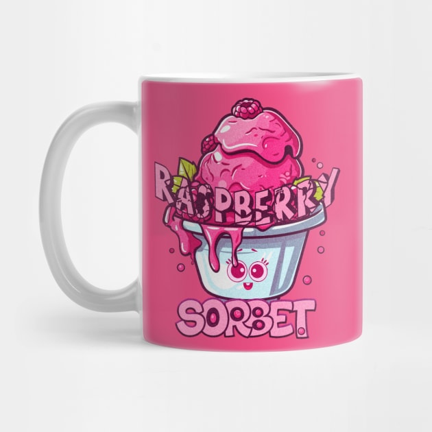 raspberry sorbet in pink by nowsadmahi